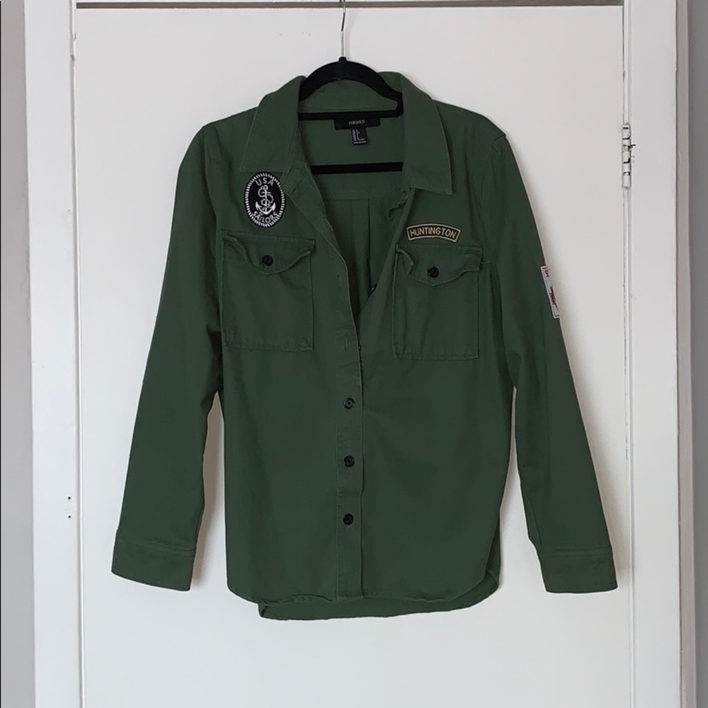 Long sleeve button up